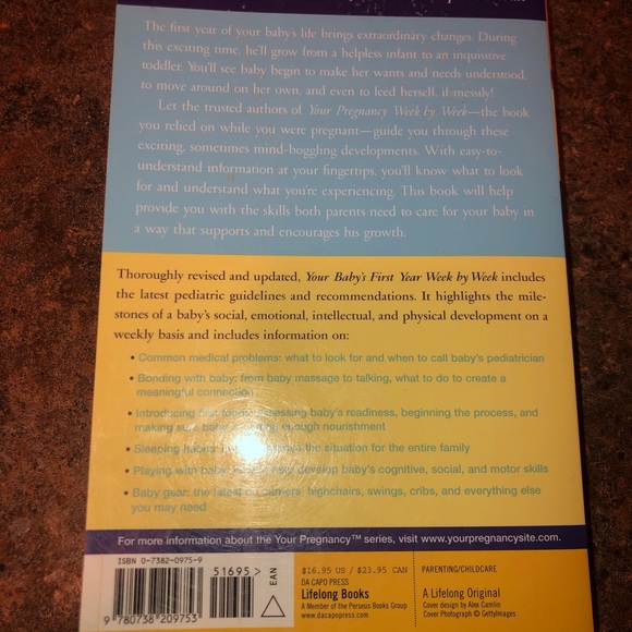 Excellent! “Your Baby’s First Year, Week by Week”, 2nd Edition; Copyright 2005. - Picture 2 of 2